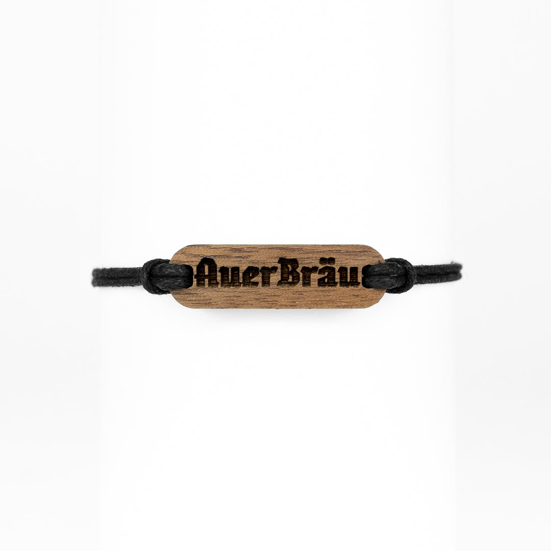 Auerbräu Rosenheim Armband Nussbaum 