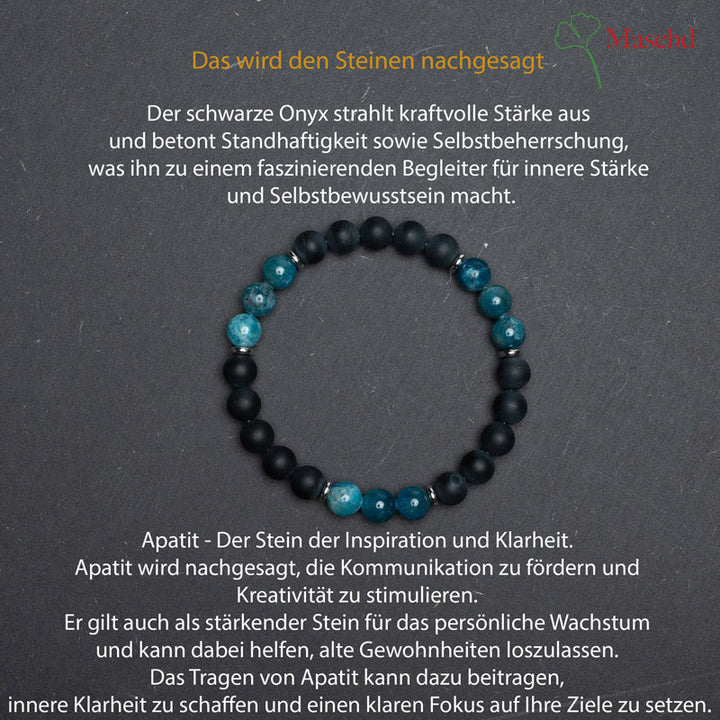 Bedeutung und Wirkung von Apatit und Schwarzem Onyx 