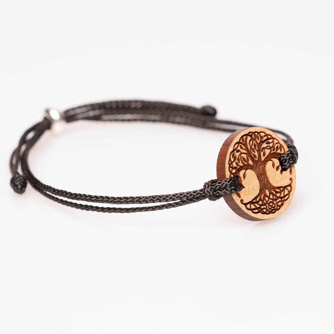 Holzschmuck Armband Baum des Lebens Motiv 