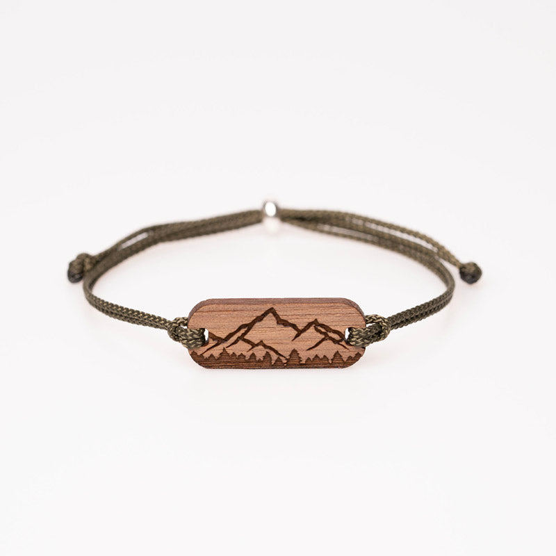 Berg Armband Nussbaum 