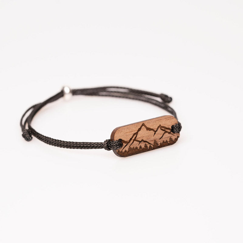 Armband Berg Silhouette länglich