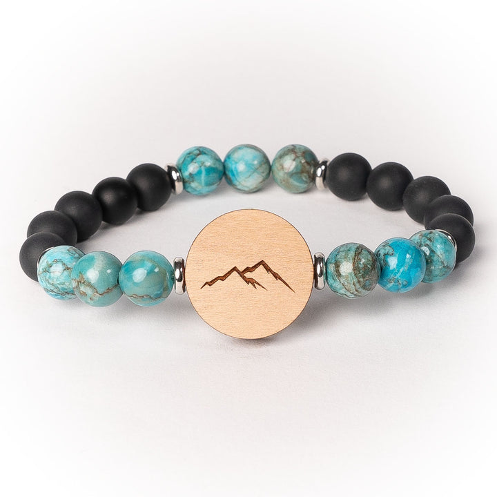 Armband Berge mit Edelsteinen
