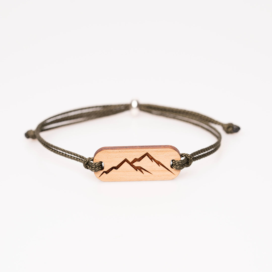 Berge Längliches Armband Kirsch
