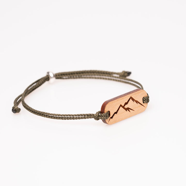 Berge Längliches Armband Kirsch