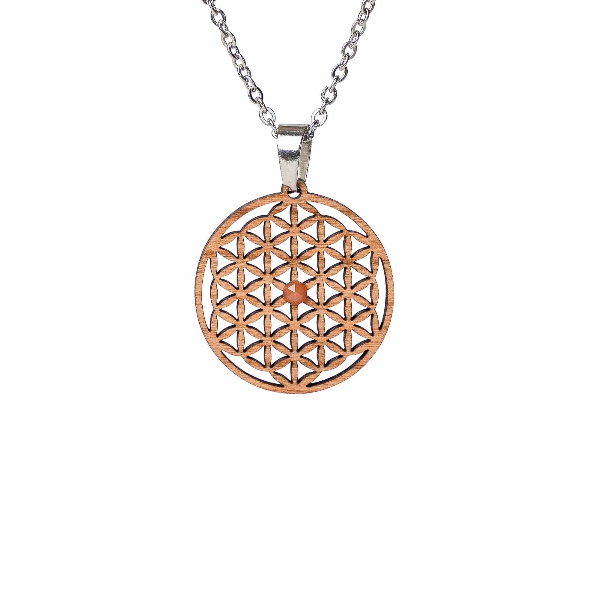 Blume des Lebens Amulett