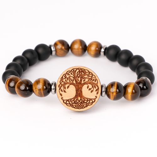 Holz- & Edelsteinarmbänder