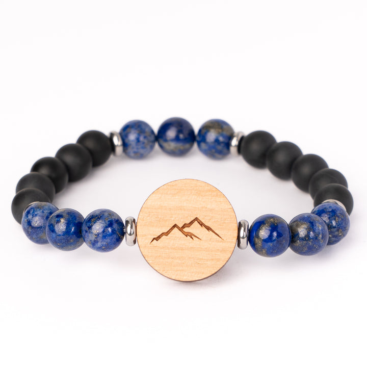 Armband Berge mit Edelsteinen