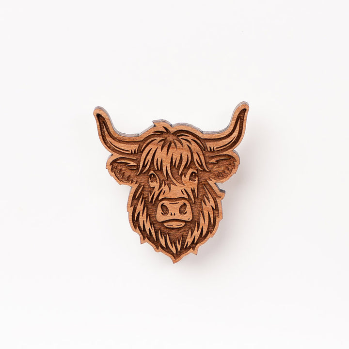 Hochlandrind Anstecker