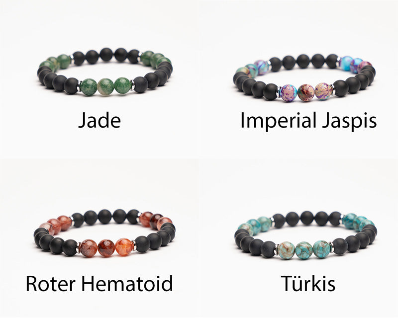 Armband Pfote Länglich mit Edelsteinen