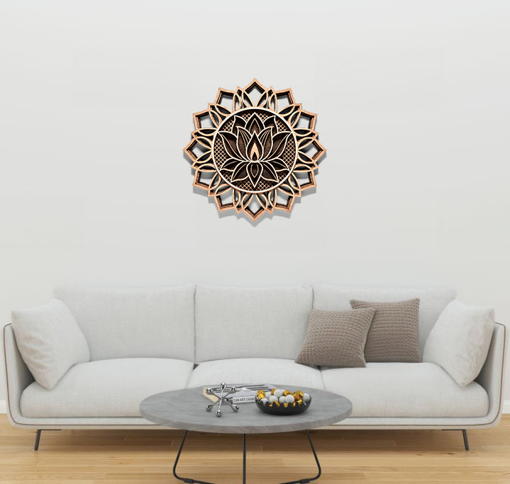 Lotus Blume Wandbild