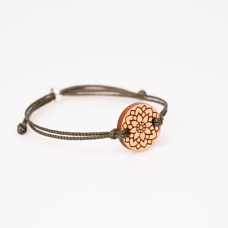 Mandala Blume Armband Frauen 

