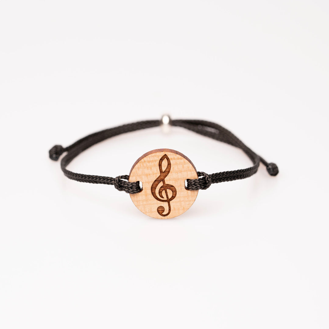 Notenschlüssel Armband Kirsch