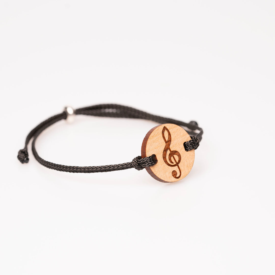 Notenschlüssel Armband Kirsch