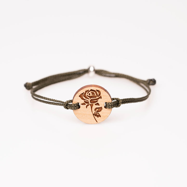 Rose Armband Kirsch