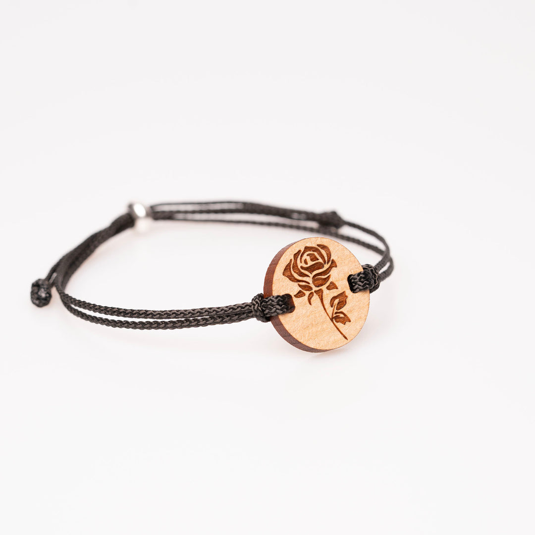 Rose Armband Kirsch