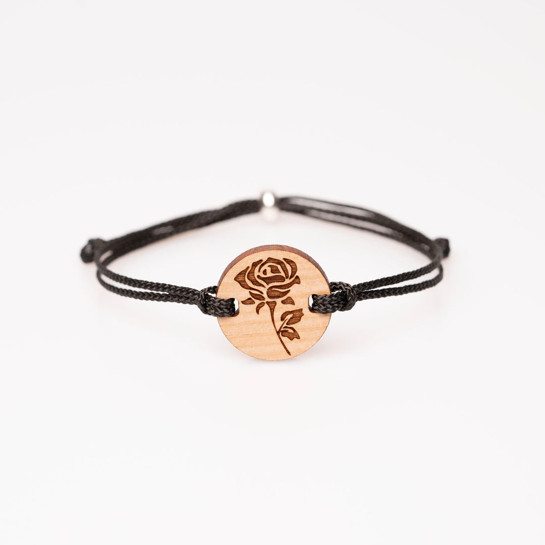 Rose Armband Kirsch