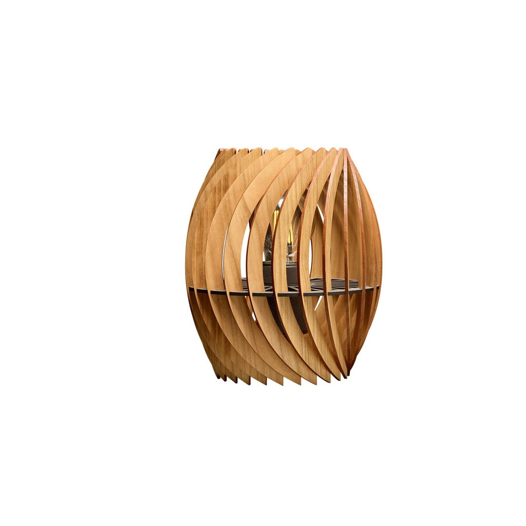 Siena Kirschholz Tischleuchte, Lampe, 