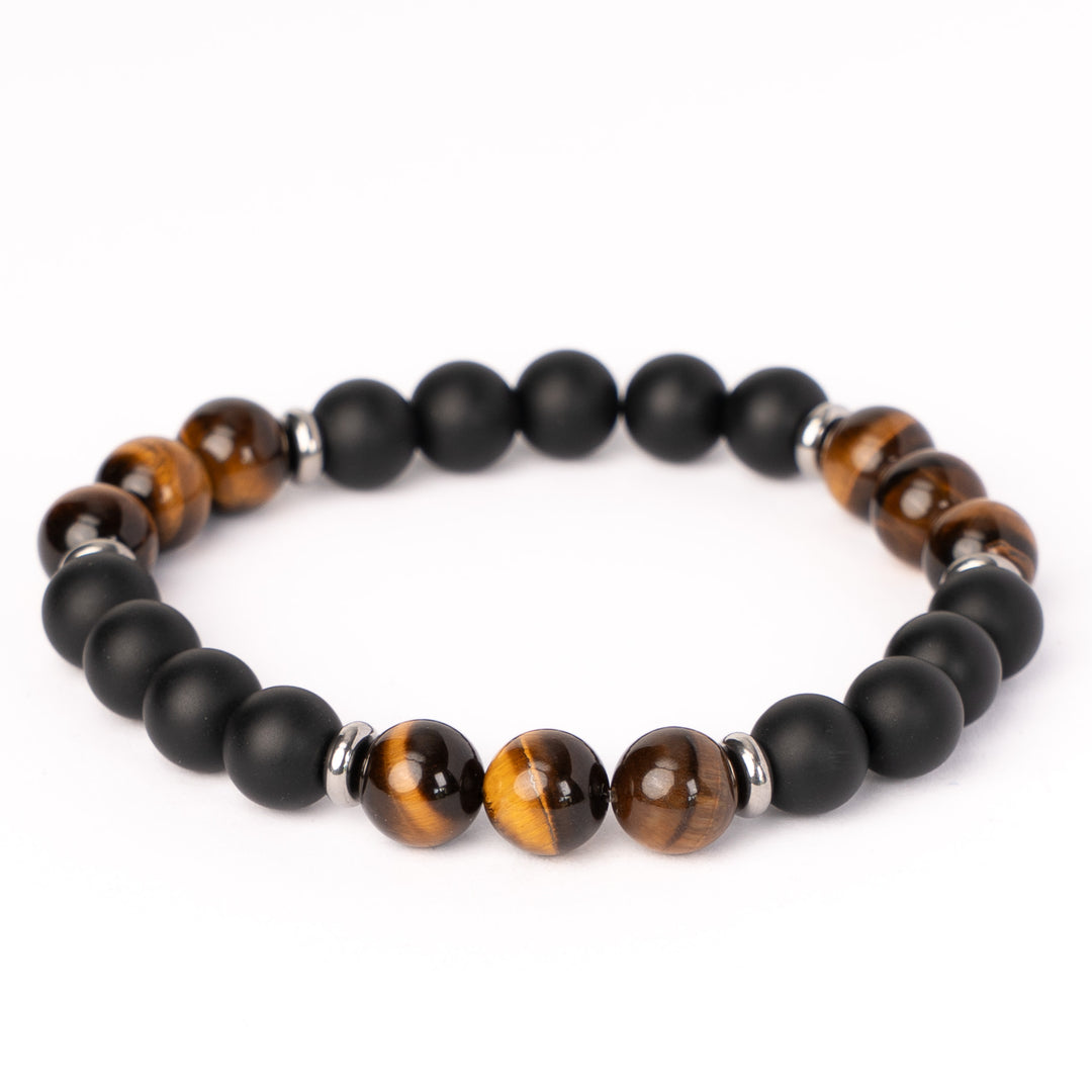 Tigerauge Edelstein Armband