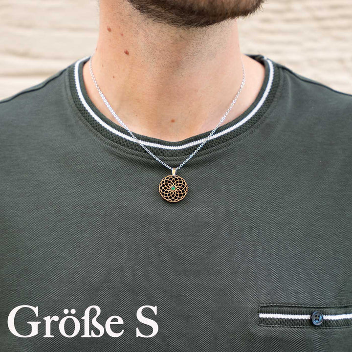 Torus Amulett Tragebild Größe S