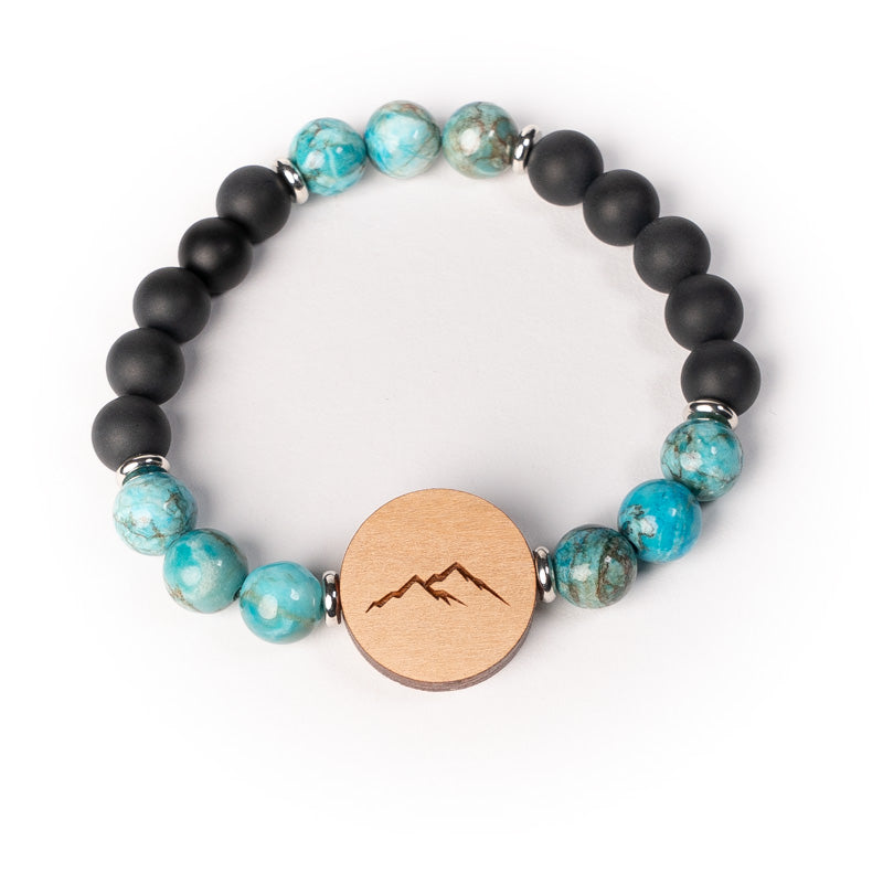 Armband Berge mit Edelsteinen