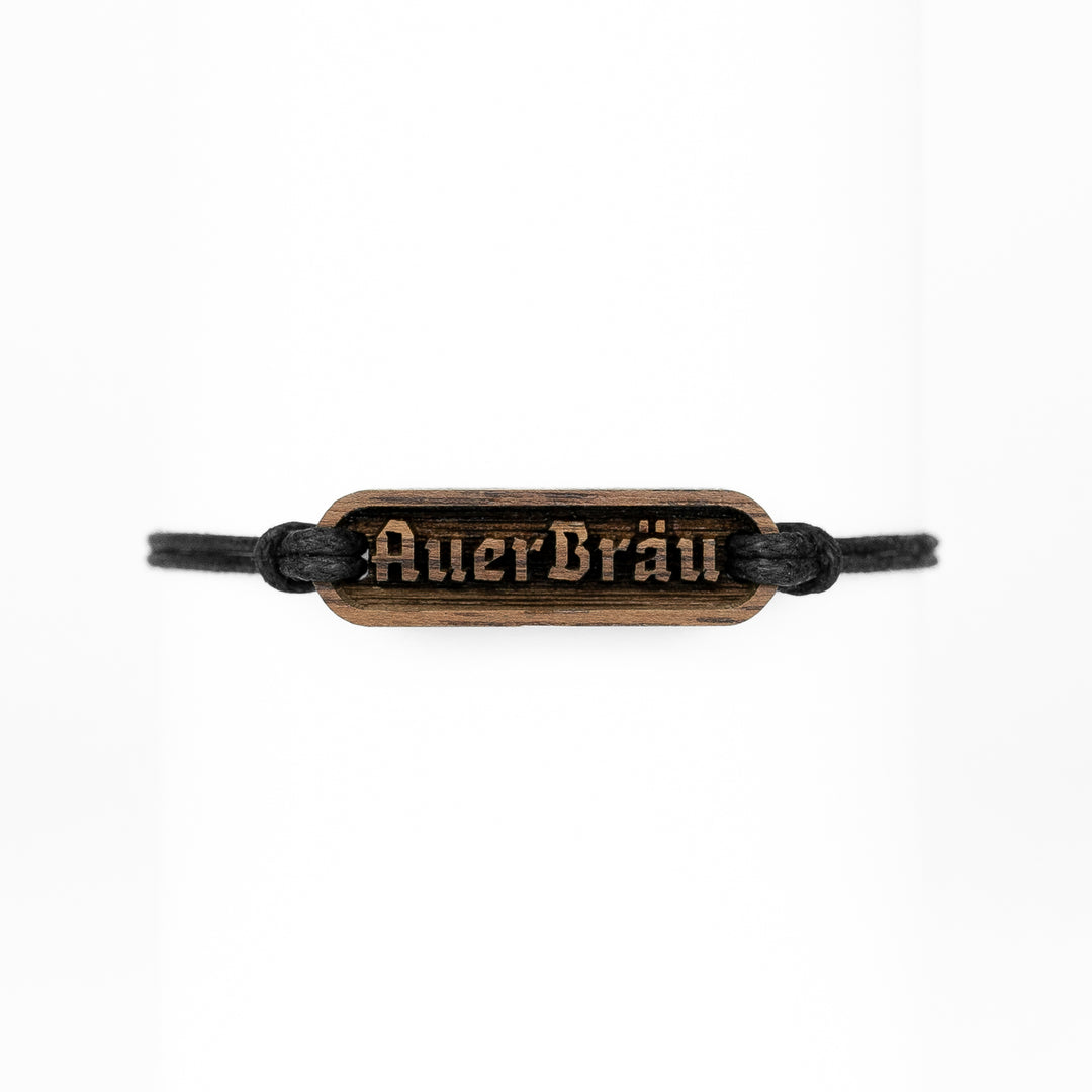 Auerbräu Rosenheim Armband Nussbaum 