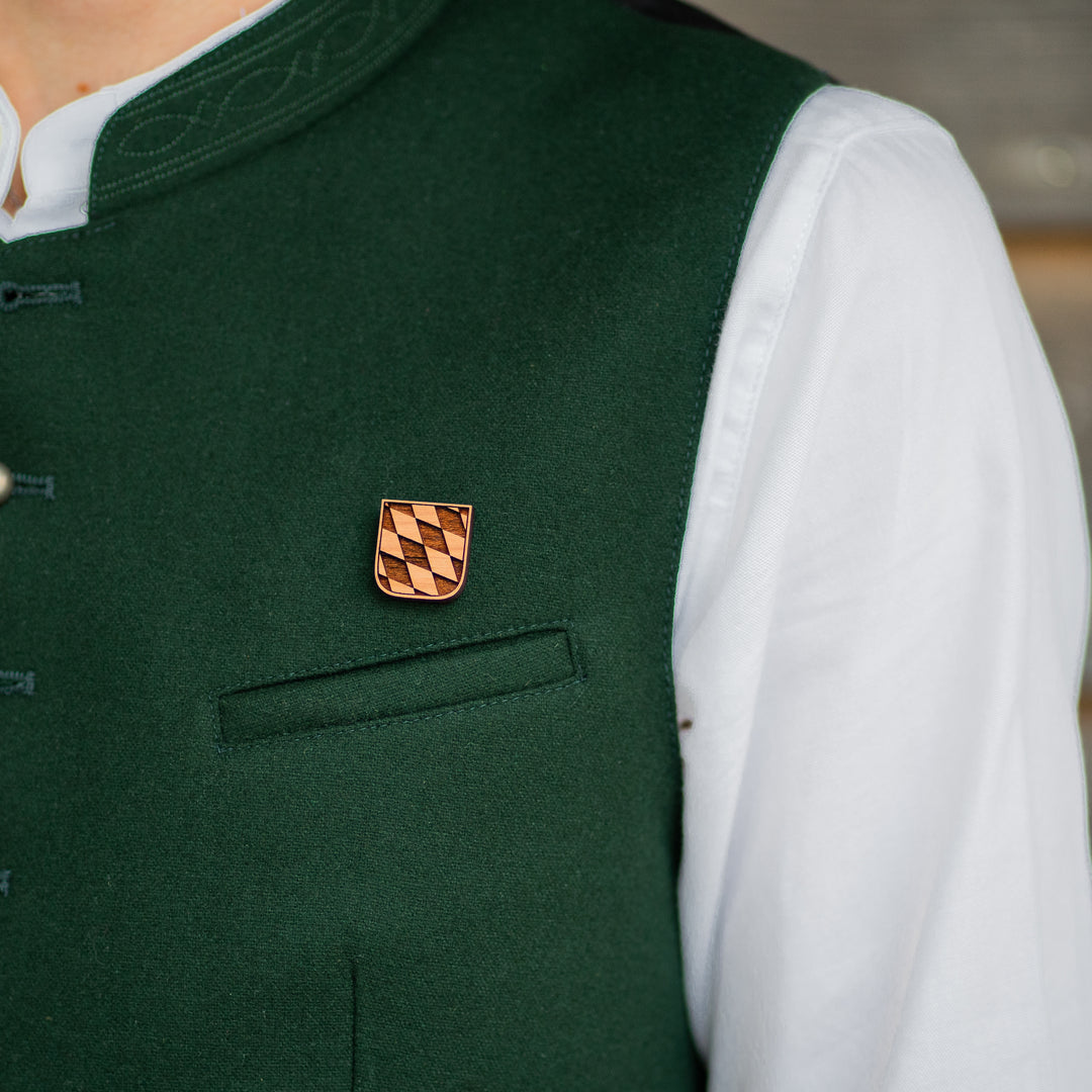 Bayer Wappen Trachten Pin Anstecker